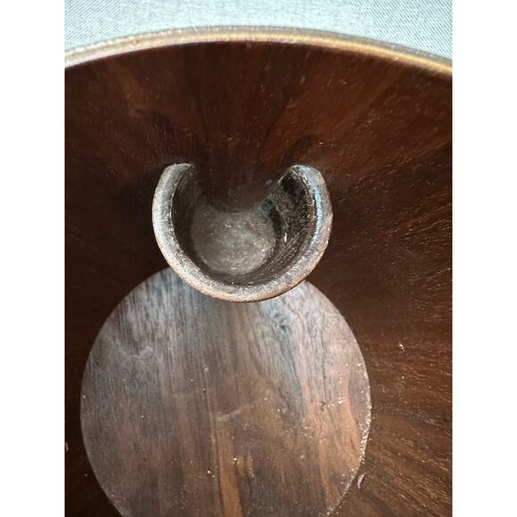 Mid Century Scandinavin Modern Rainbow Sweden Teak Bucket Nut Cracker Set wood - Picture 4 of 16